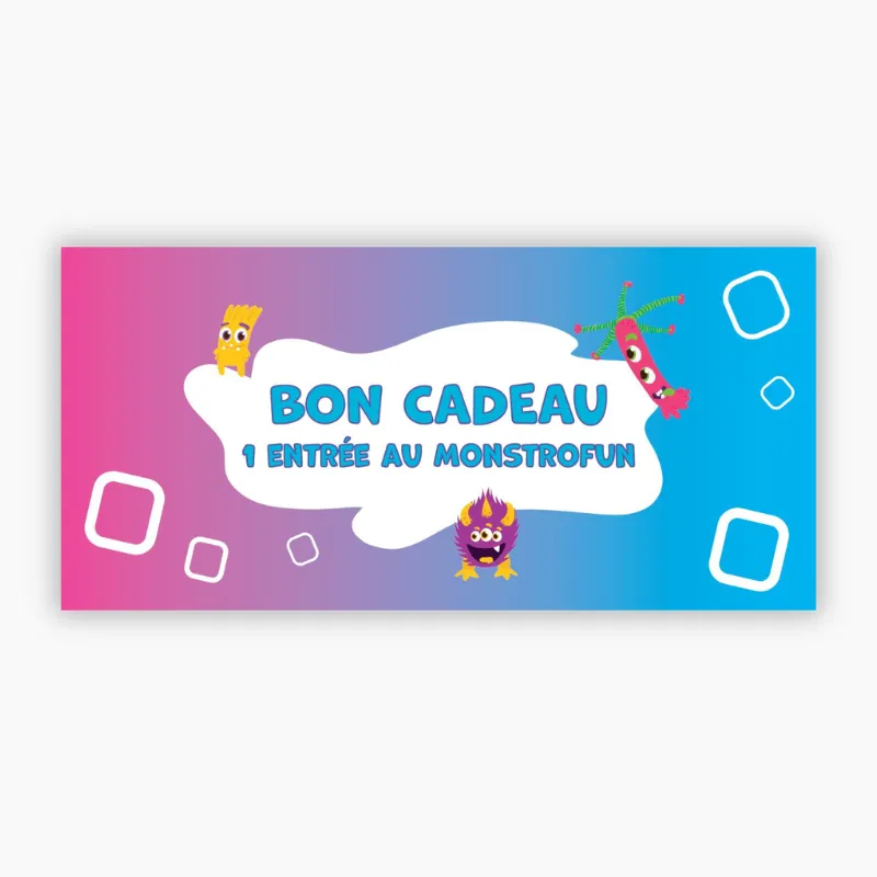 Gift voucher for 1 entry